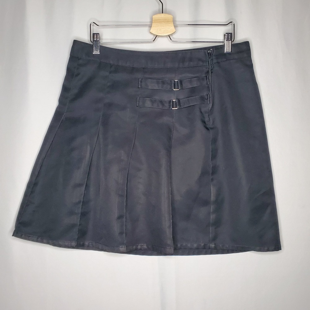 French‎ Toast Girls Uniform Skirt Skort Plus 20 1/2 Black Pleated Buckle Zipper